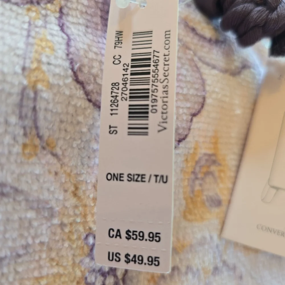 Victorias Secret towel backpack
